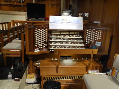 Grace cathedral organ