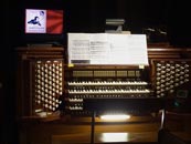 Cathedral organ, with Marvin's music