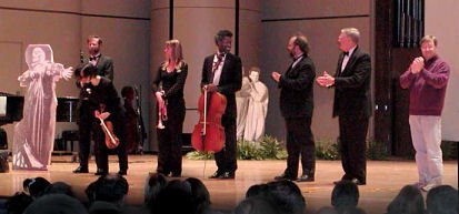 curtain call for musical performers
