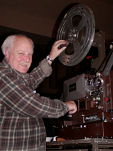 Rick Every, 16 mm projectionist