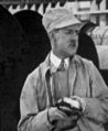 Charley Chase helps at the steel mill