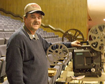 John Vanhollebeke, 2009 projectionist
