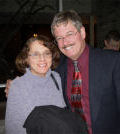 Becky and Bill Shaffer. Bill is president of Kansas Silent Film Festival, Inc., a 501 (c) (3) non-profit organization