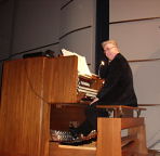 Greg Foreman at the White Concert Hall organ