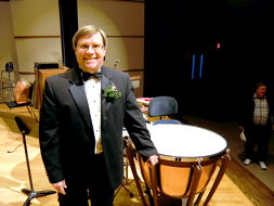 Bob Keckeisen played percussion for several films