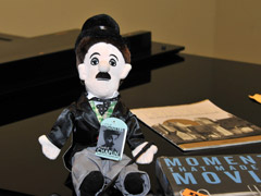 Chaplin doll give-away item