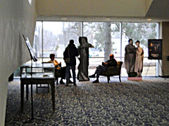 Northern section of the White Concert Hall lobby