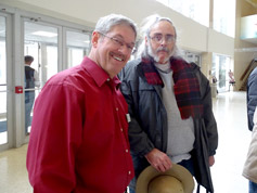 Bill Shaffer with John Kelso