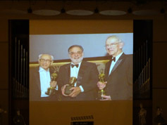 Wallach, Coppola and Brownlow at the 2010 Governors Awards