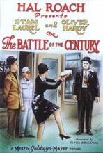 The Battle of the Century, with Laurel and Hardy