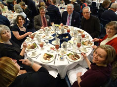 Head table with long-time KSFF staff and spouses