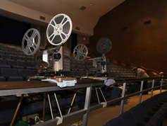 Film projectors shared by Jim Reid and Bruce Calvert