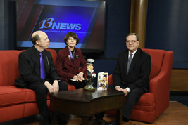 Ben Model joins Dr. Harriet Fields and Ralph Hipp on The Red Couch