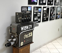 Entering WIBW-TV station