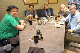 Capitol Plaza breakfast with Mark Wickersham, Karl Mischler, Denise Morrison, Kelly J. Kitchen Wickersham and Bill Shaffer, among many others not shown here