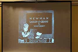 Kaufman details Disney's connection with Newman Laugh-o-grams.