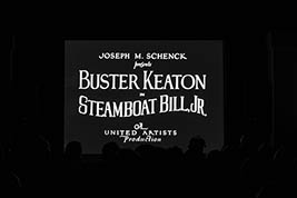 Opening title for "Steamboat Bill, Jr."