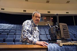 (Jim Reid came from Dallas, TX, with projection equipment, to help with running movies on film at our 25th event. Thank you, Jim!