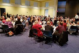 Approximately 200 attendees enjoyed a delicious meal at our Cinema Dinner