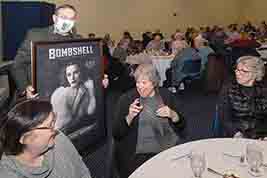 Bombshell poster is delivered to its winner