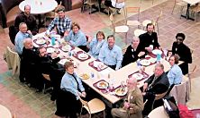 Supper in the student union