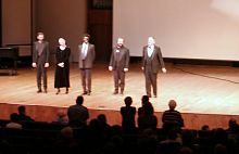 Our muscians take a much-deserved bow.