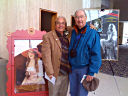 Nicholas and his retired KU instructor, Dr. Bruce Linton