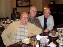 Nicholas Elipoulos, John Tibbetts and Dr. Bruce Linton, retired instructor
