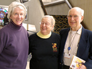 Carol Jory with Nickie and Joe Stein