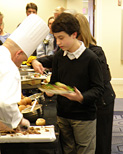 Buffet line, KSFF banquest
