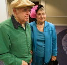 Supporters Barney and Marge Heeney