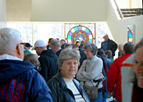 Crowd Saturday intermission