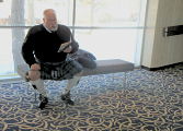 Henry Spangler, Tullintrain West Pipe Band, Topeka