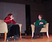 Denise interviews Melissa on Friday evening