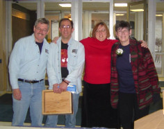 Bill, Karl, Denise and Carol
