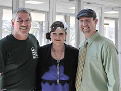 Bill with Nikki and Brian McKim