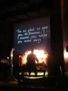 Greg Foreman plays the concert organ