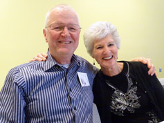 Richard Brown and his lady