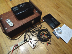 Bill Shaffer's DVD projection unit