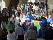 Lobby crowd