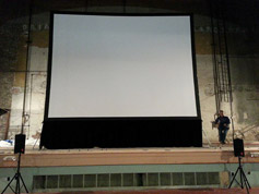 Raised screen