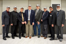 Final musican bows for Jeff Rapsis, Ben Model, Marvin Faulwell, Bill Beningfield and Bob Keckeisen