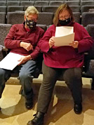 Bill Shaffer and Denise Morrison