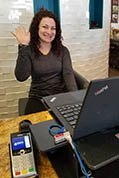 Maria Cisneros helped our crew in their stay at Hyatt Place, Topeka, during our stay.