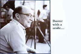 YES! Buster DID SMILE! (occassionally)