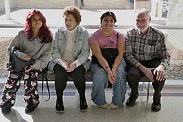 Frank Scheide, retired Professor of Communication, Arkansas University, attended this year with his wife and two daughters