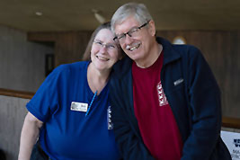 KSFF Board Members Jane Bartholomew and Bill Shaffer