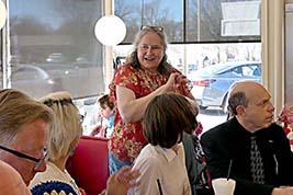 Susan Rapsis socialized at Bobo's