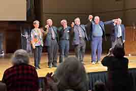 Final bow as seen from the audience