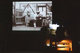 Early afternoon short film accompanied by Bill Beningfield